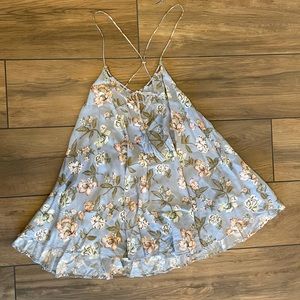 Cotton candy mini summer dress